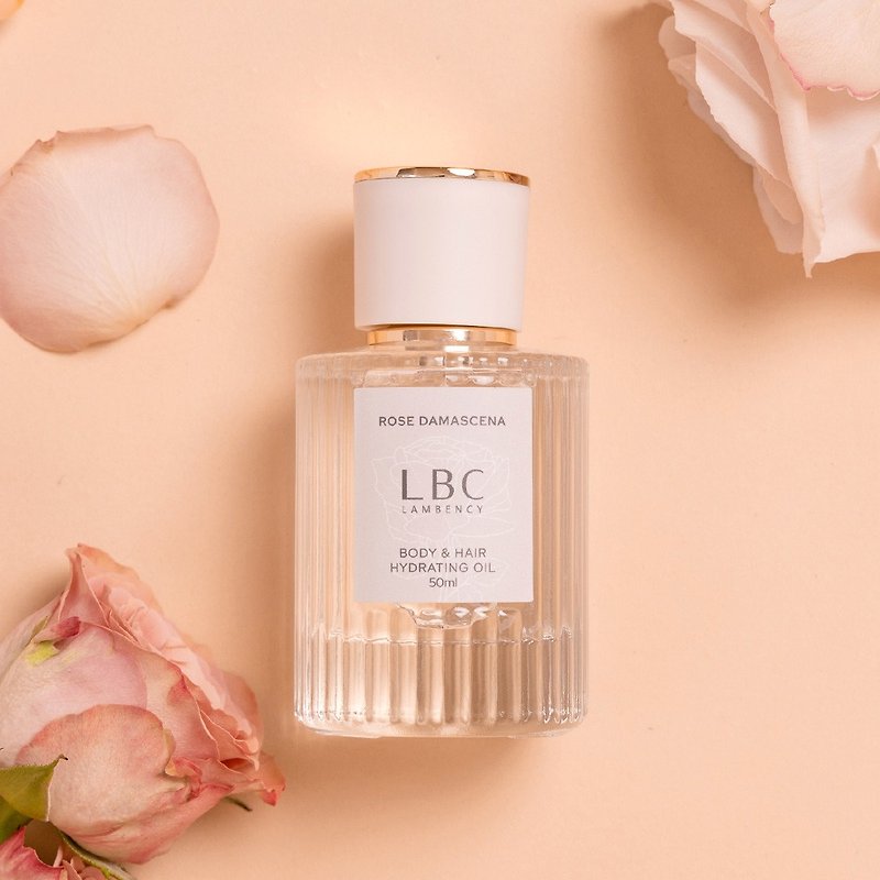 LBC 水漾玫瑰柔潤晶粹油 50ml - 潤膚露/按摩油 - 玻璃 