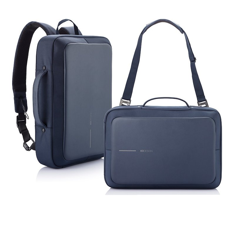 BOBBY BIZZ Ultimate Security Security Briefcase - Dark Blue - Briefcases & Doctor Bags - Polyester Blue
