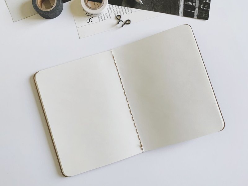 Refill Notebook | Plain / Lined / Monthly / Weekly Inserts for Kraft & Paper Fil - 筆記本/手帳 - 紙 