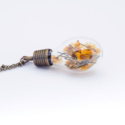 OMYWAY Handmade - Glass Globe Necklace