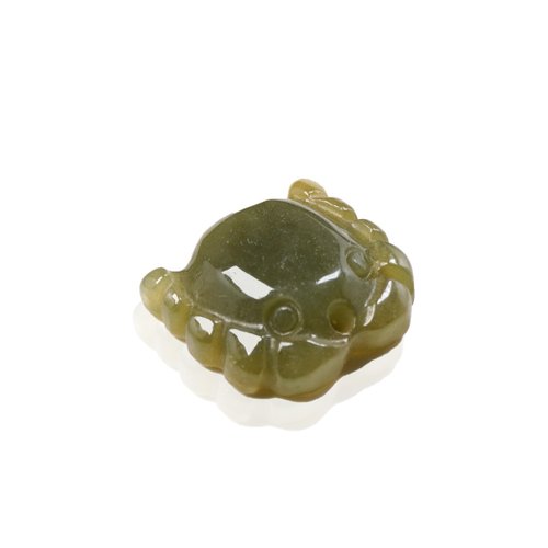 瓔珞珠寶盒 E.L.Jewelry Box 【八方來財】冰種秋香綠翡翠螃蟹 |裸石| 天然緬甸玉A貨翡翠|送禮