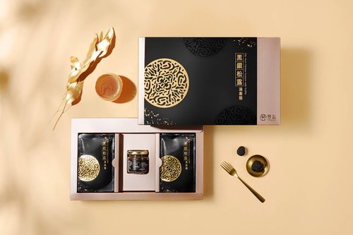 Virgini Tartufi - 松露箱 柏穀德X芳茲-黑鑽松露滴雞精 (常溫)-禮盒款 6包 /盒