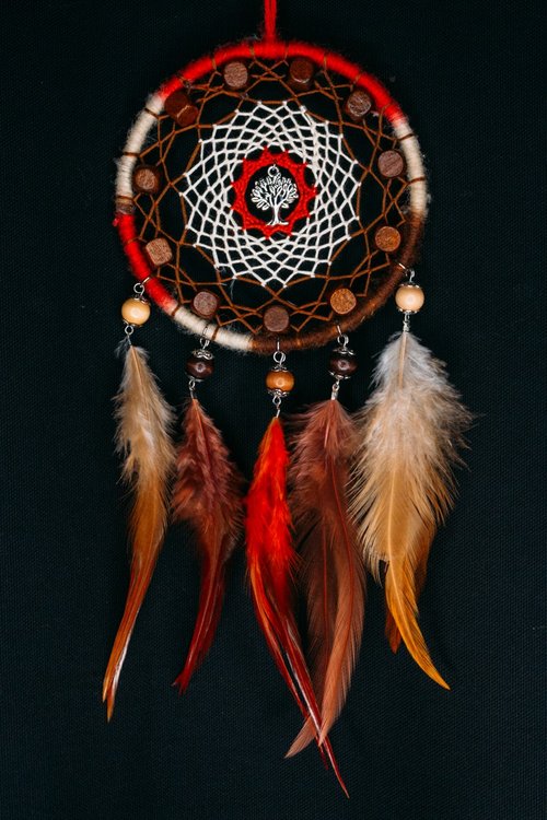 Mr.SkullyPop 純手工捕夢網 Handmade Dreamcatcher-【樹的呼喚】