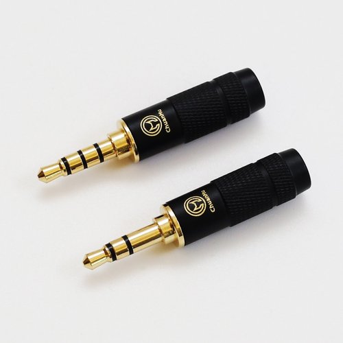 川木音箱 x ChuanMu Audio 3.5mm 鍍金插頭【川木】全新現貨【P188】3節 3.5 AUX DIY
