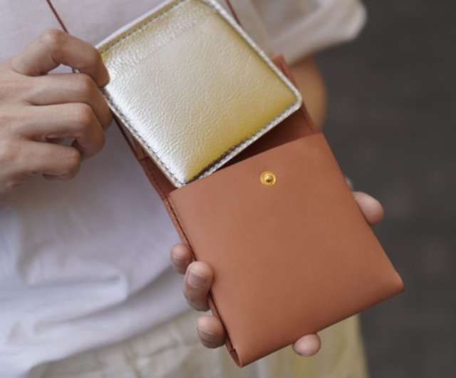 受注生産 NECK WALLET ネックウォレット カラーオーダー - ショップ YONICHIMARUSAN 財布 - Pinkoi