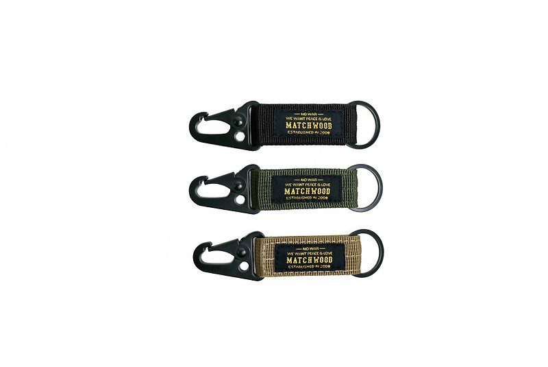 Tooling essential accessories multifunctional key ring military key holder pendant mountaineering - อื่นๆ - โลหะ สีเขียว