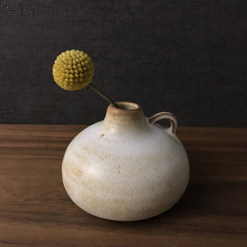【 小丸花器 】我是胖嘟嘟 花器 - 花瓶/花器 - 陶 