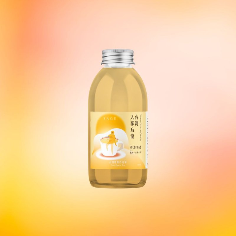 【潤燥養生】台灣人蔘烏龍冷泡茶 5支裝 - 茶葉/茶包 - 環保材質 