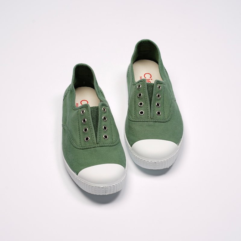CIENTA Canvas Shoes 70997 63 - รองเท้าลำลองผู้หญิง - ผ้าฝ้าย/ผ้าลินิน สีเขียว