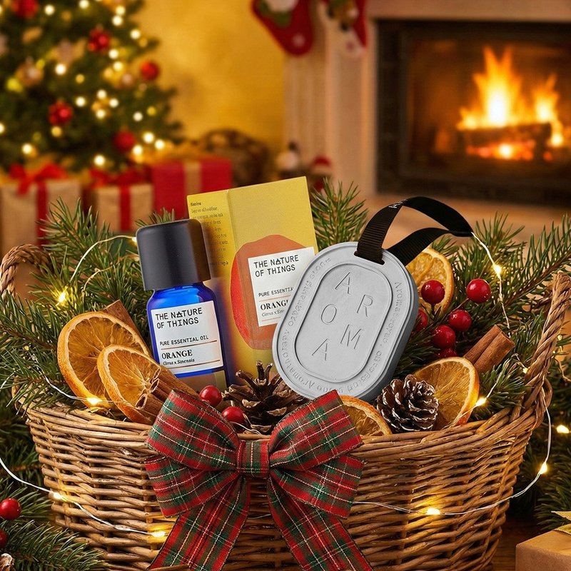 Aroma 矽藻土擴香石 香氛掛片 擴香片 純精油掛飾(灰/白) - 香薰/精油/線香 - 其他材質 