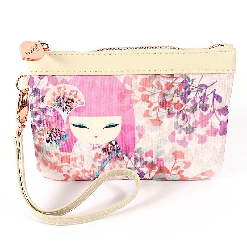 Coin Purse-Makoto Sincerely [Kimmidoll Coin Purse] - Coin Purses - Genuine Leather Pink