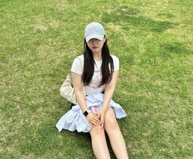 ★韓国★Hadde Studio★RIBBON CAT DENIM BALL CAP RIBON CAT DENIM BALL CAP - Hadde Studio | 60% - Asian