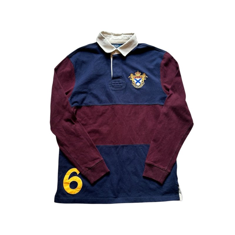 Polo Ralph Lauren Rugby shirt 橄欖球長袖上衣 - 男襯衫/休閒襯衫 - 棉．麻 多色