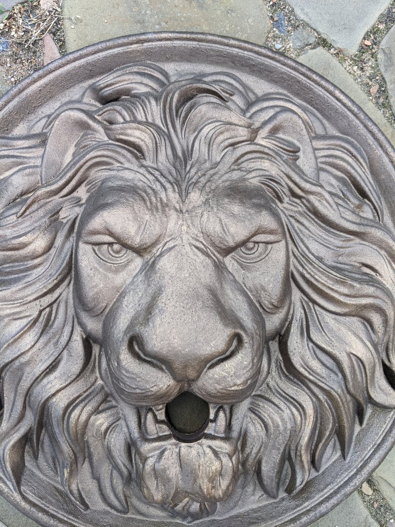 lion head water spout - Wall Décor - Other Materials 