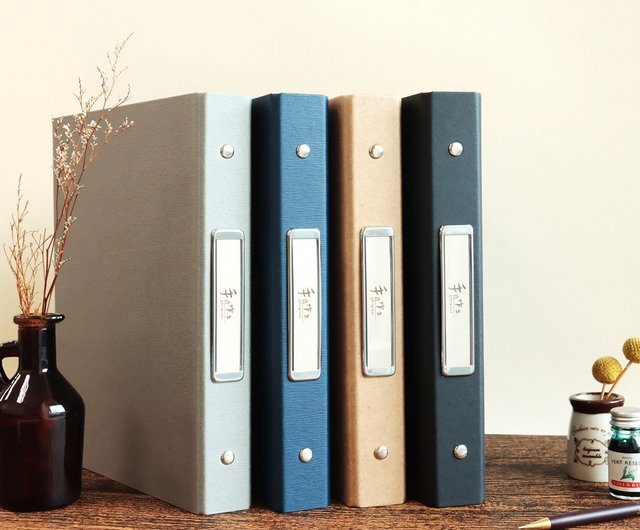 手作之 / 6穴バインダーファイル (4色) | A5対応リフィル付き