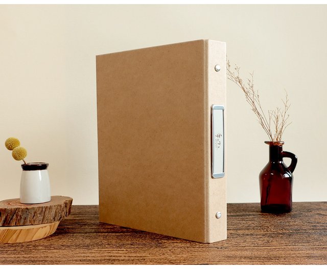 手作之 / 6穴バインダーファイル (4色) | A5対応リフィル付き