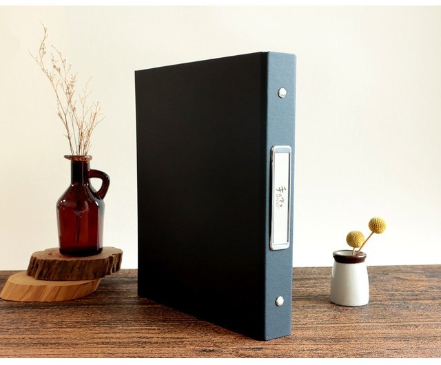 手作之 / 6穴バインダーファイル (4色) | A5対応リフィル付き