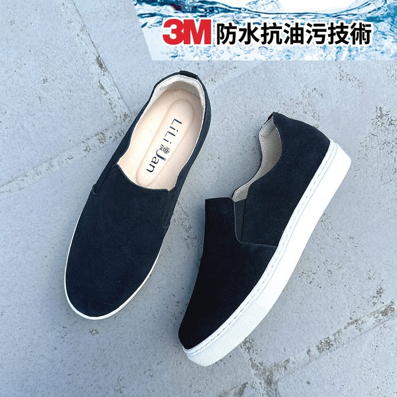 Save 200 on new products [British color palette] Matte cowhide water-repellent and stain-resistant loafers_pure black - Women's Oxford Shoes - Genuine Leather Black