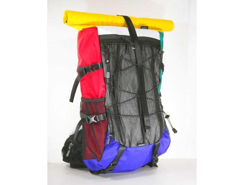 X-PAC roll top 20L 30L 40L 55L Outdoor Hiking Backpack - กระเป๋าเป้สะพายหลัง - วัสดุกันนำ้ หลากหลายสี