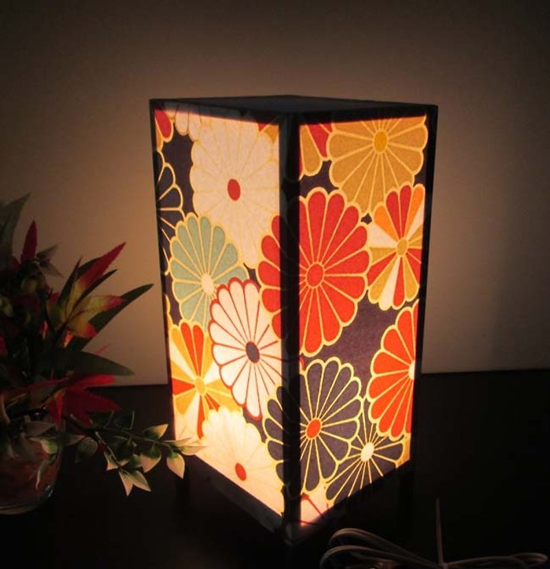 Flower pendant golden flower car Mai fan «Dream lighting» comfort and healing will be resurrected! ★ Decorative stand - Lighting - Paper 