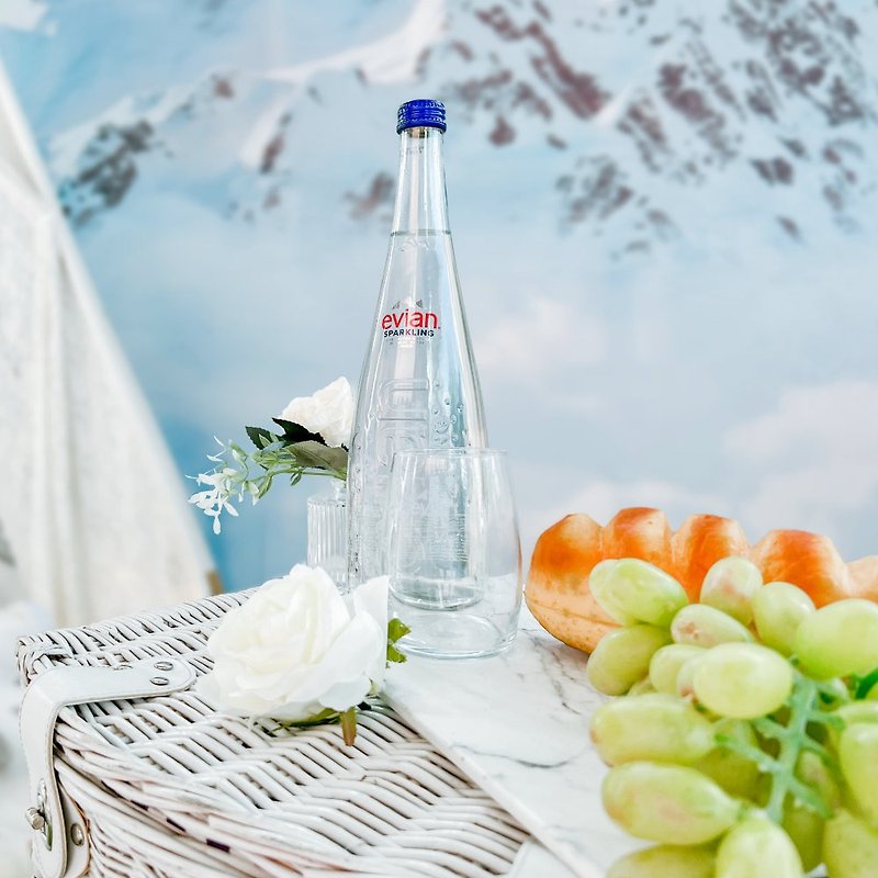 [520 yuan discount on purchase] French evian sparkling mineral water - 健康食品・サプリメント - その他の素材 