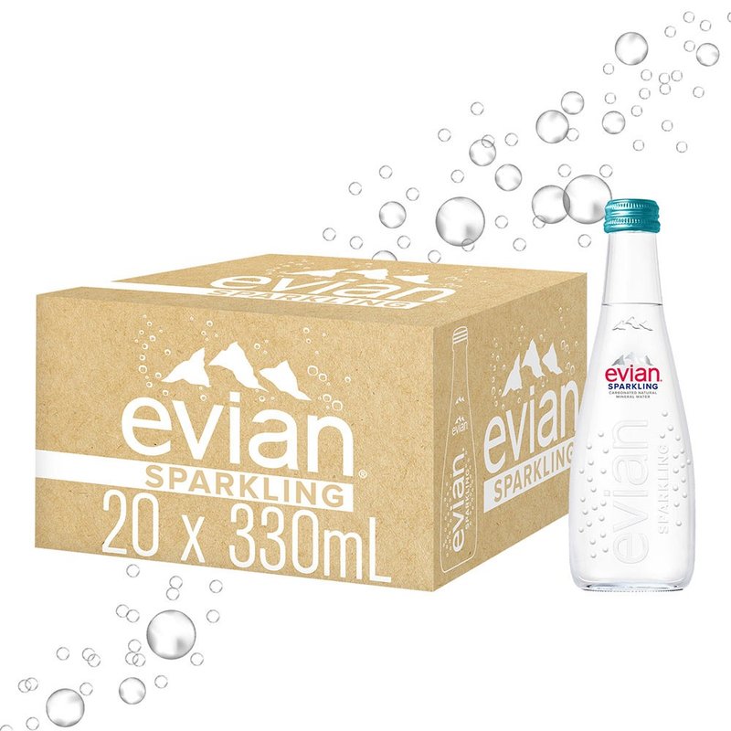 【任３箱再８５折】法國 evian 依雲氣泡礦泉水 - 養生/保健食品/飲品 - 其他材質 