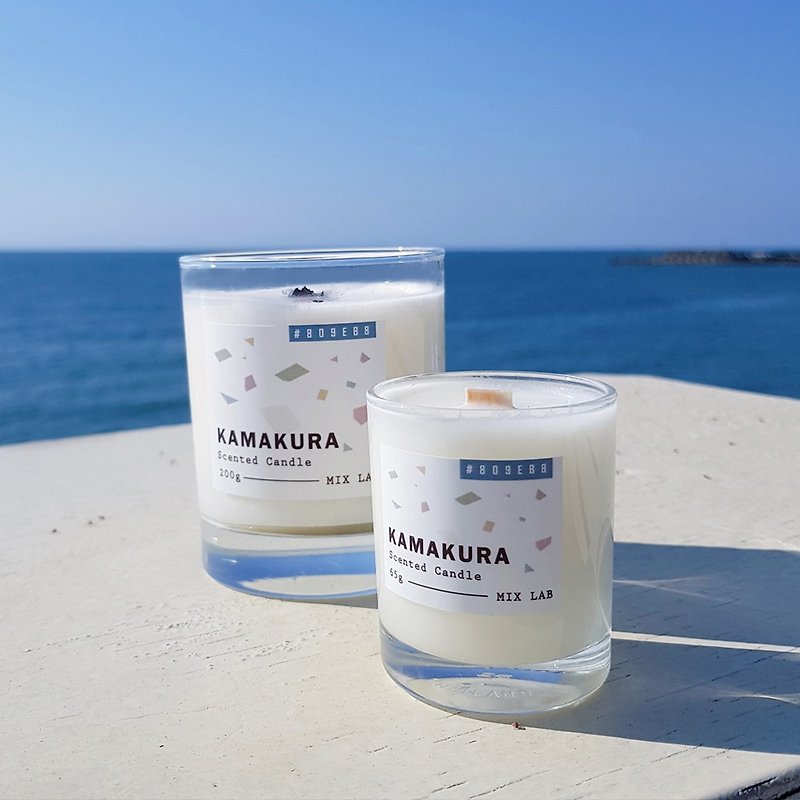 KAMAKURA Kamakura | Ocean Rosemary Peach | Scented Candle Diffuser Mist - Candles & Candle Holders - Wax White
