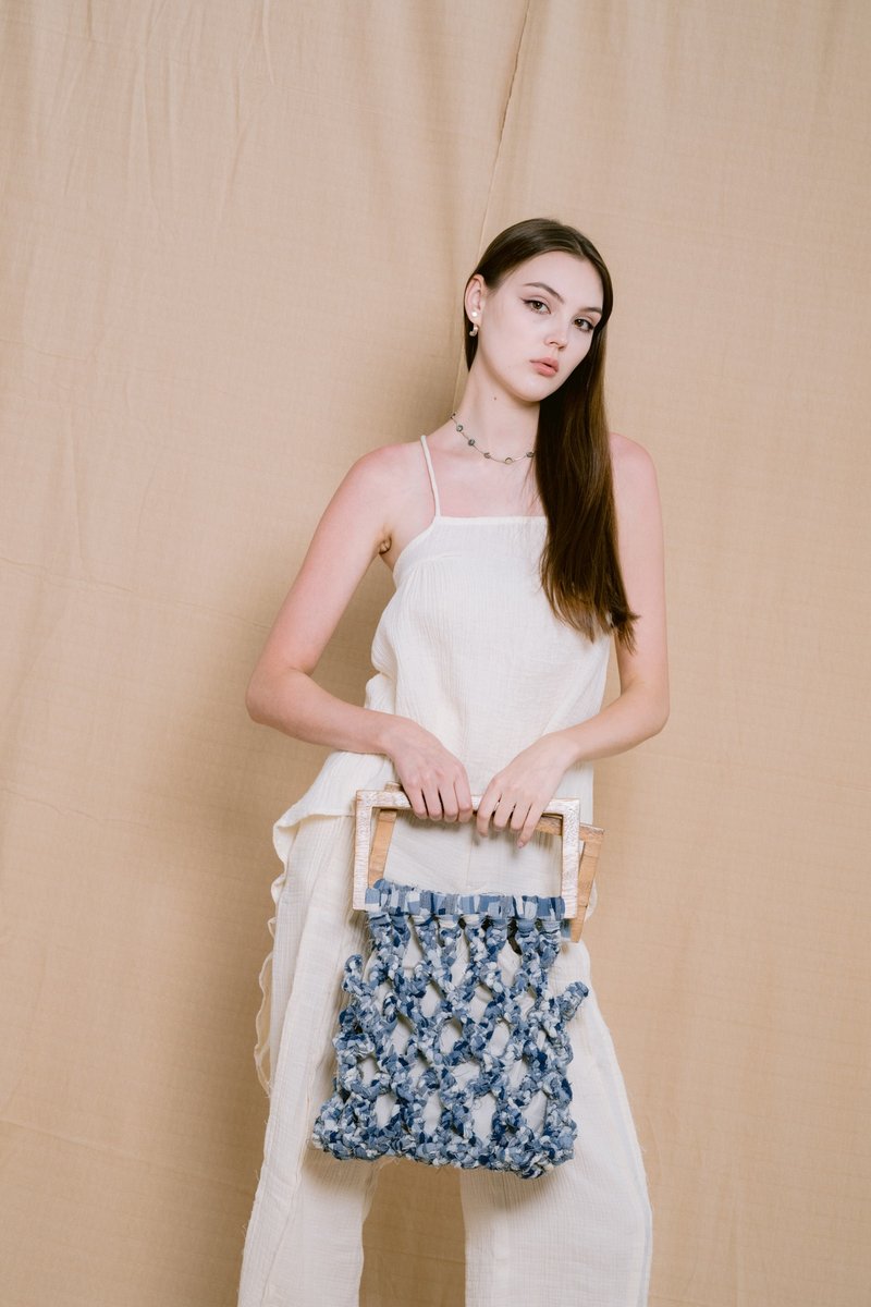 Palit Butterfly camisole (White) - 女上衣/長袖上衣 - 棉．麻 