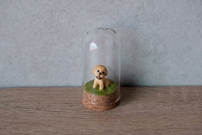 Pet doll mini poodle - Stuffed Dolls & Figurines - Clay 