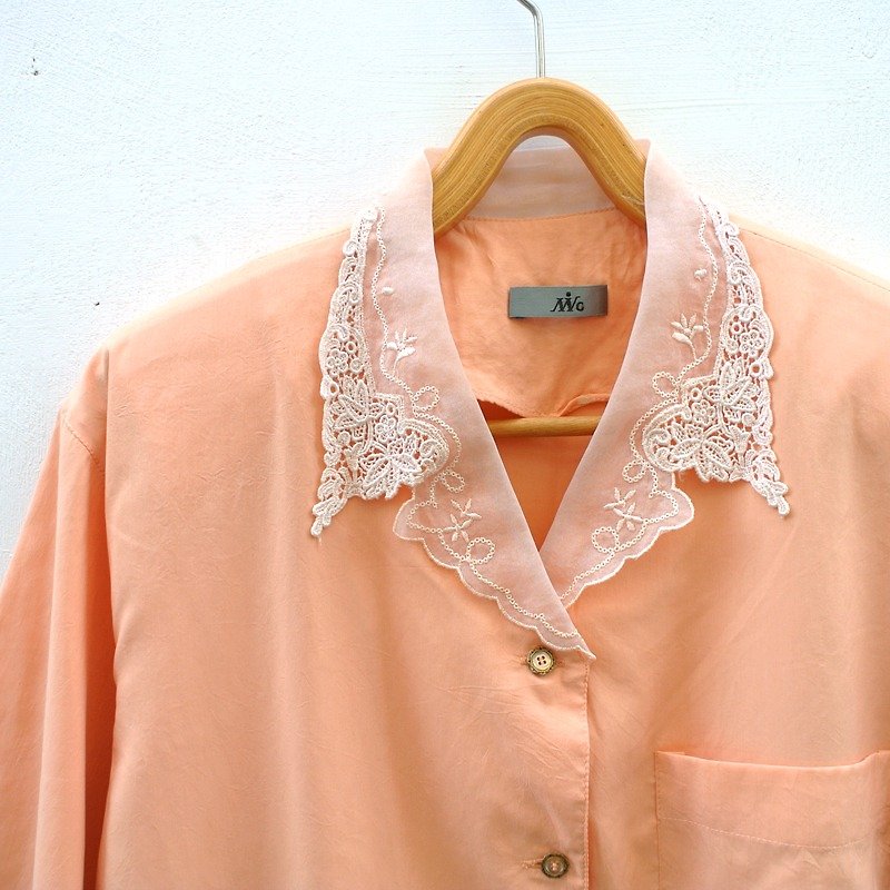 │Slowly│ Fenju -... Vintage retro shirt │vintage Art Institute of wind street whims. - เสื้อเชิ้ตผู้หญิง - วัสดุอื่นๆ หลากหลายสี