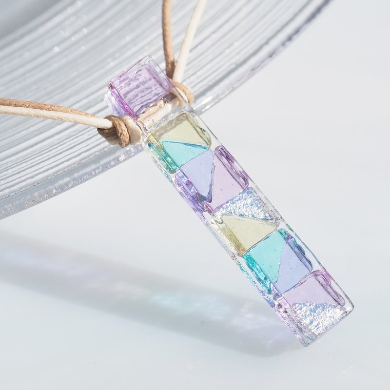 Cocktail glass (Kakuteru [Sakura pastel]) Necklace [Made to order] - สร้อยคอ - แก้ว สึชมพู