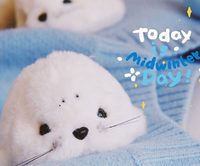 初心者向け難易度シリーズ】リトルアザラシペンダント/DIY素材パック