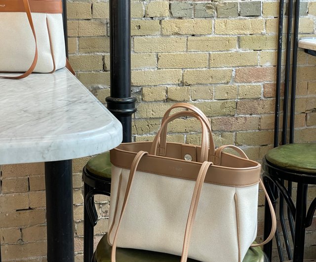 韓国 The Ally | ANNA BAG | ベージュ | ハンドバッグ