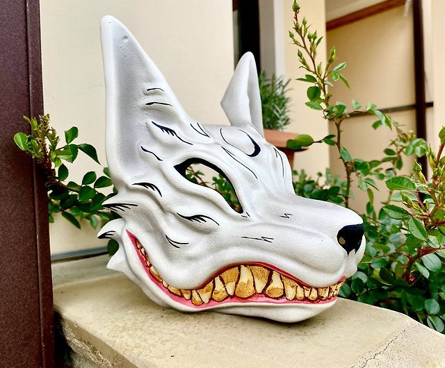japanese wolf mask