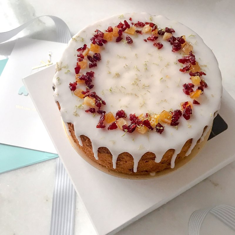 [Dobby handmade desserts] lemon frosting cake / 6 inches - Savory & Sweet Pies - Fresh Ingredients White
