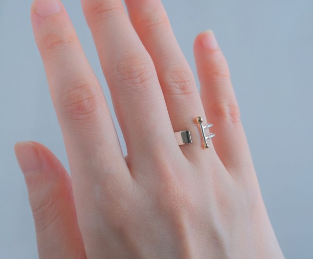 RefinedCharlesRing コンビリングK10YG SILVER925 RefinedCharlesRing コンビリングK10YG SILVER925
