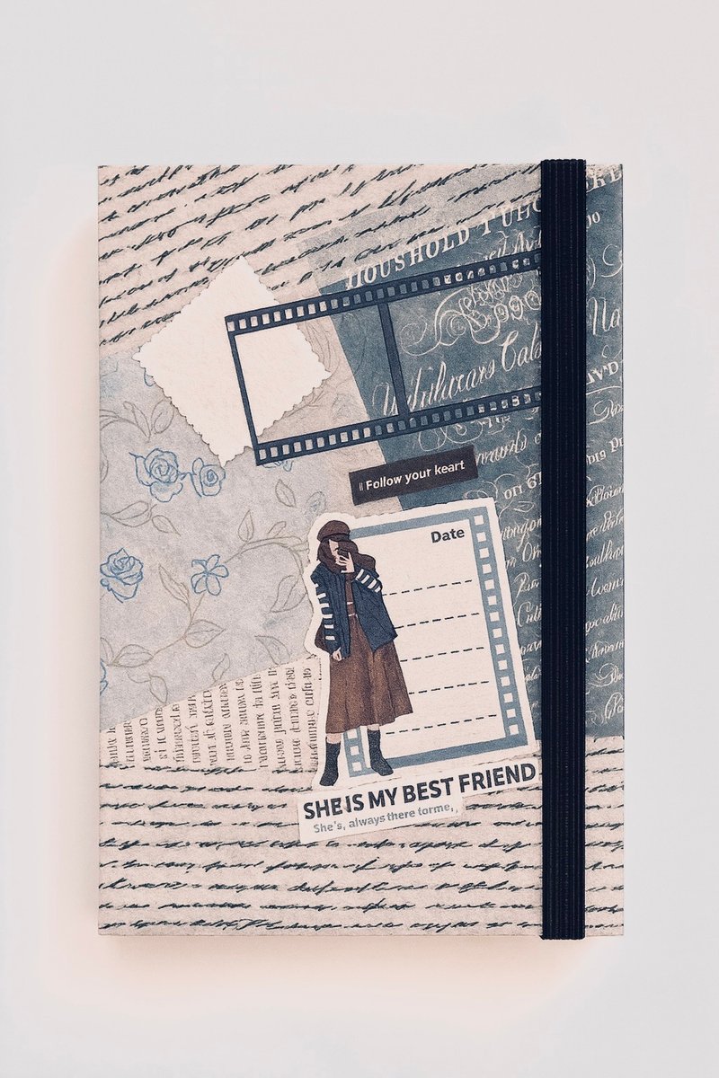 A6手縫筆記本 手工書 2026手帳  手縫書 線裝書 - 筆記本/手帳 - 紙 