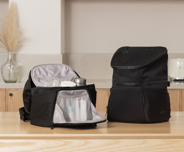 Dauson lab. SPACEFOLD 20L ブラック 2階建てバックパック SPACEFOLD 20L Dauson lab. おしゃれ ママ