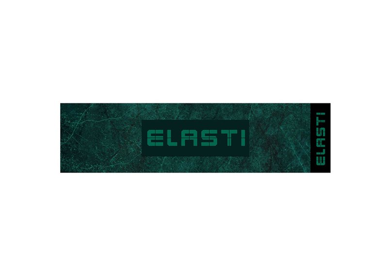 【ELASTI】時尚運動毛巾-靜謐墨魂 - 運動配件 - 聚酯纖維 綠色