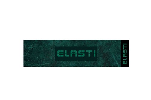 ELASTI台灣機能運動服飾 【ELASTI】時尚運動毛巾-靜謐墨魂
