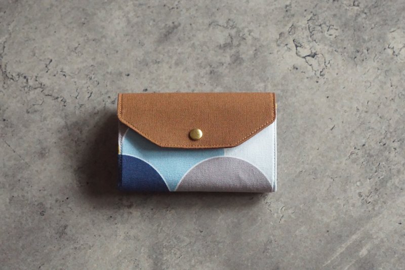 For her Clutch Wallet - JP Pattern/coin case/card pouch - Wallets - Cotton & Hemp Multicolor