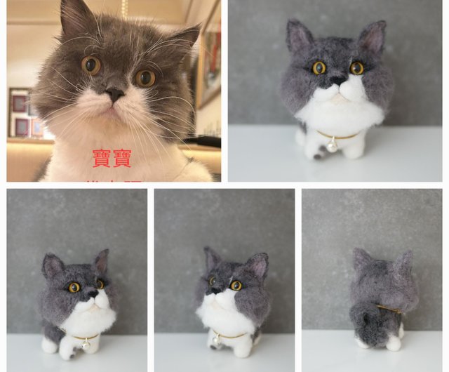 ［非売品］ ねこパン屋 ！ねこシェフとねこウェイター♪羊毛フェルト ドールハウス 非売品］ ねこパン屋 ！ねこシェフとねこウェイター♪羊毛