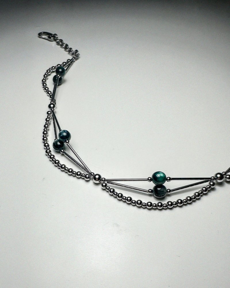 小隕星項鏈 Necklace of the Shooting Stars - 項鍊 - 其他材質 銀色