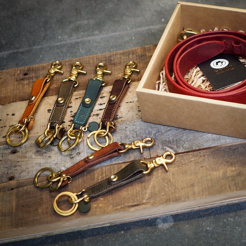 HEYOU Handmade - Christmas Gift Set - Belts - Genuine Leather Multicolor
