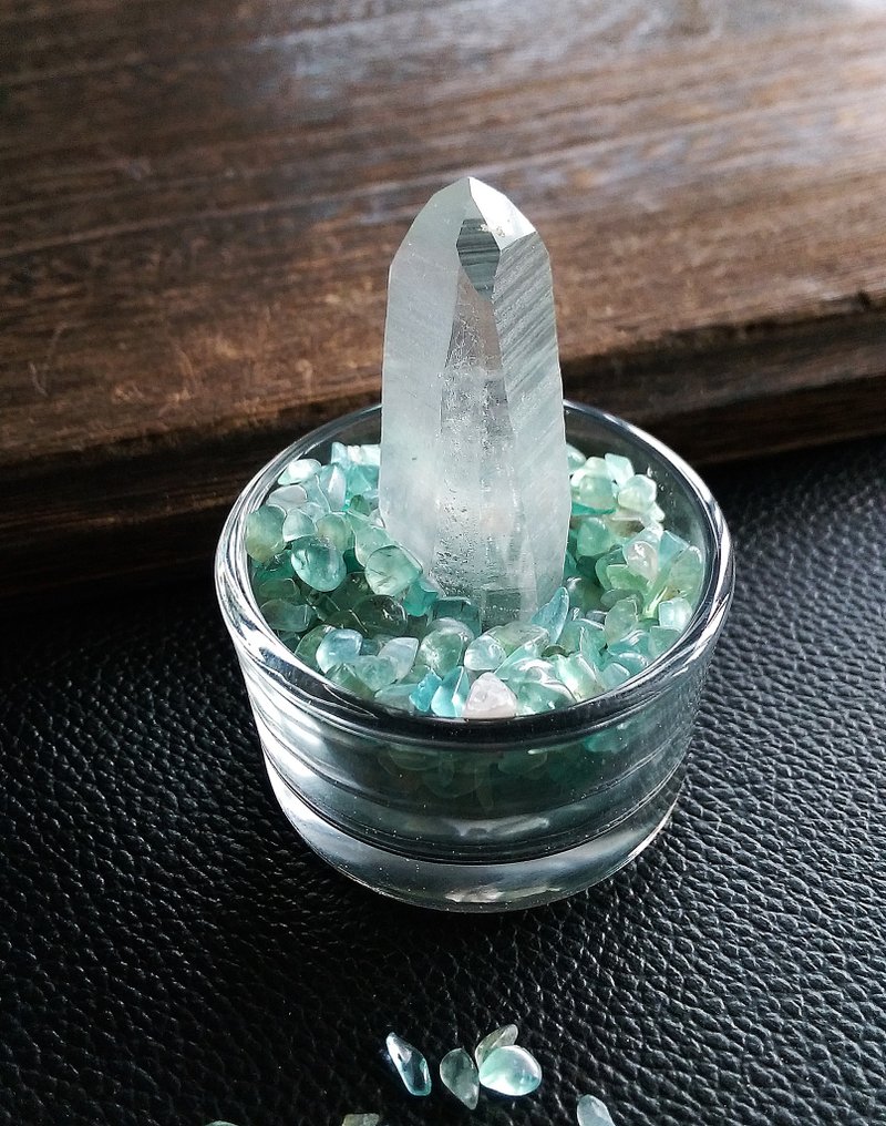 Lemurian Quartz 巴西產地 雷姆利亞水晶 白水晶 天然礦石 原礦 - 擺飾/家飾品 - 其他材質 