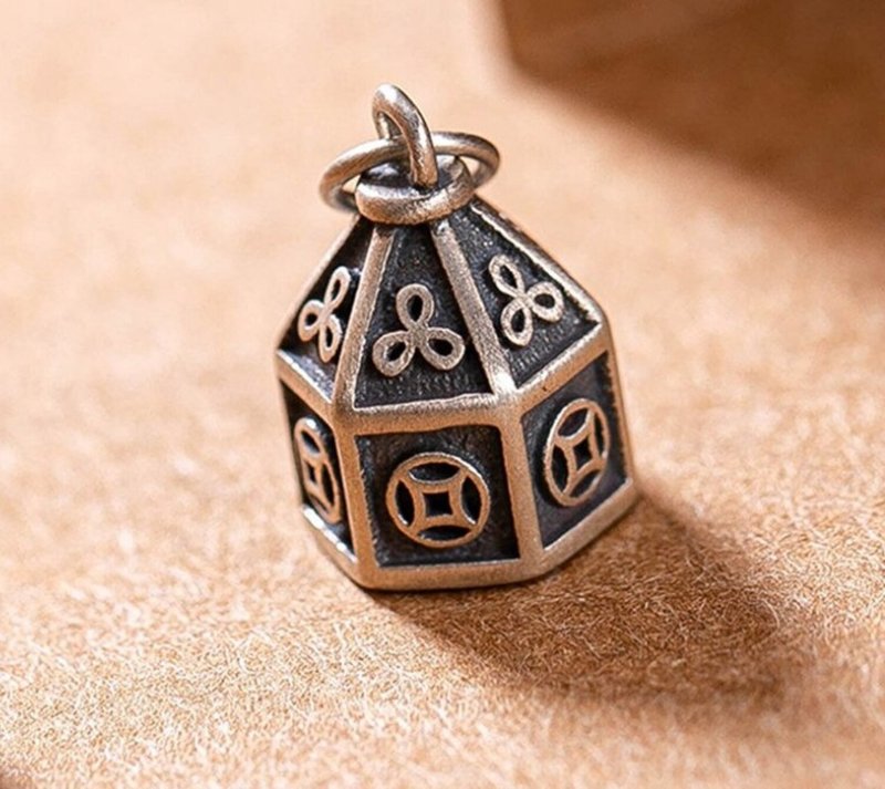 Creative Designer Weights Pendant for Women Thai Silver MINI Pendants Necklaces - 長項鍊 - 純銀 銀色