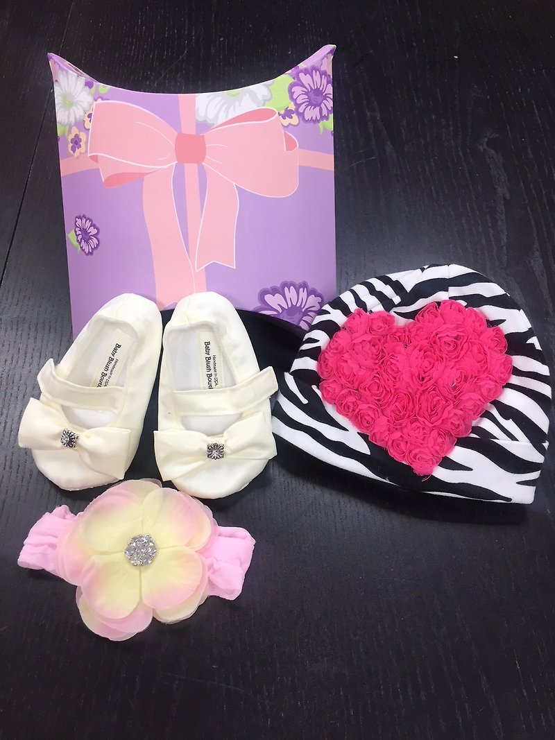 Fashion baby gift box limited 1 set - Hats & Caps - Cotton & Hemp Multicolor