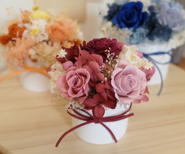 プリザーブドフラワークラシカルカラーアレンジ プリザーブドフラワー