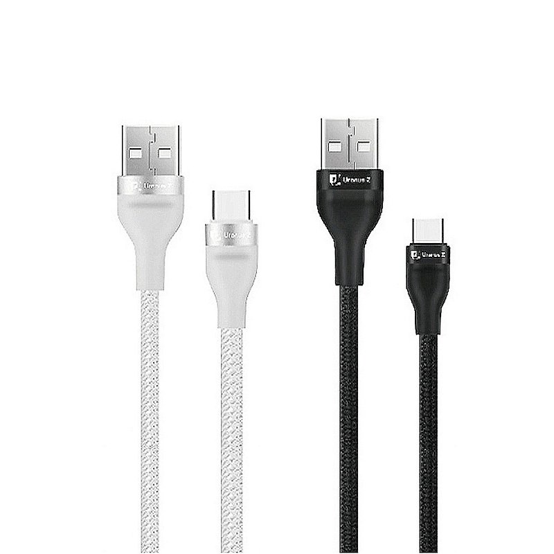 5.0A data transmission braided charging cable-2m (USB to Type-C) - Chargers & Cables - Other Metals Multicolor