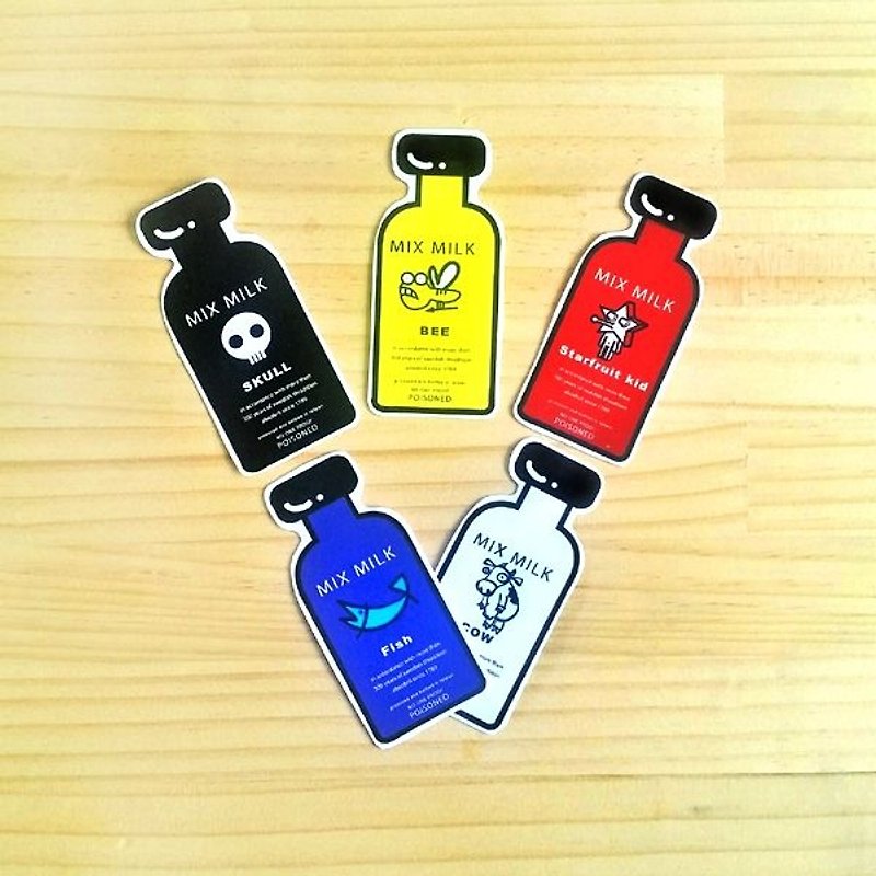 1212 design fun funny stickers waterproof stickers everywhere - more taste vodka - Stickers - Waterproof Material Multicolor